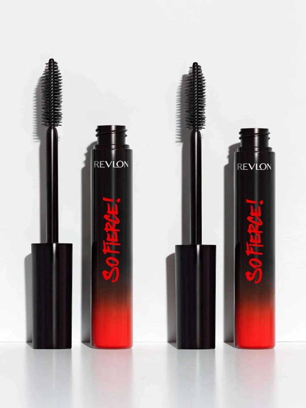 2x Lot Revlon So Fierce! Mascara 703 Blackend Brown Extend Lift Volumize